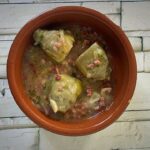 Alcachofas de bote con jamon receta