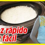 Cocinar arroz en vaporera electrica