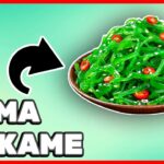 Ensalada de wakame y aguacate