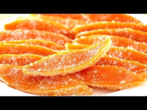Deléitate con fruta escarchada de naranja hecha en casa con estos sencillos pasos