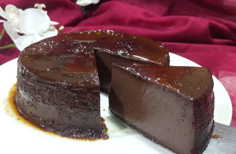 Delicioso y sin esfuerzo: Flan de Chocolate con Leche Condensada ¡Sin Horno!